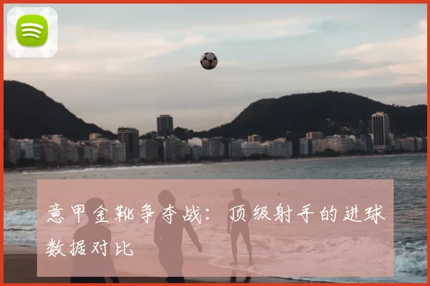 意甲金靴争夺战：顶级射手的进球数据对比